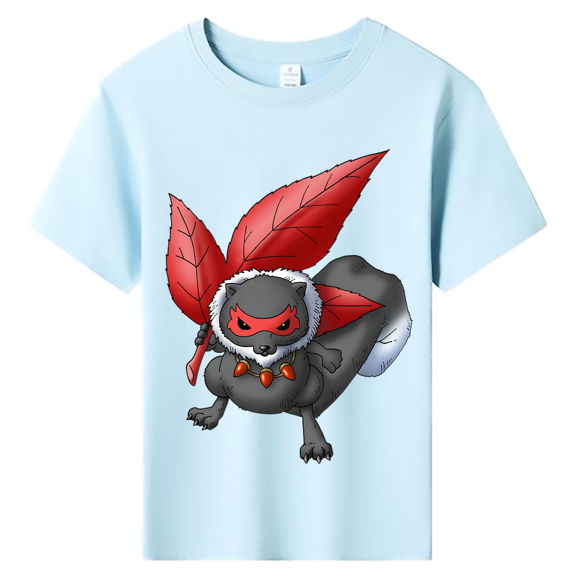 （画像用） ドラゴンクエスト Doragon Kuesuto Dragon Quest 綿100％キッズTシャツ（フロントプリント）